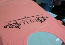 Silkscreen printing: 3Dimensional Design
