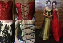 Ball gowns by 11yr old Catia
